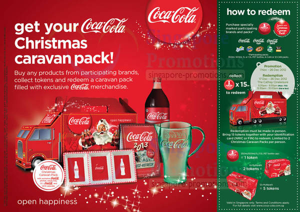 Featured image for (EXPIRED) Coca-Cola FREE Christmas Caravan Pack With Purchase 1 Nov – 26 Dec 2012