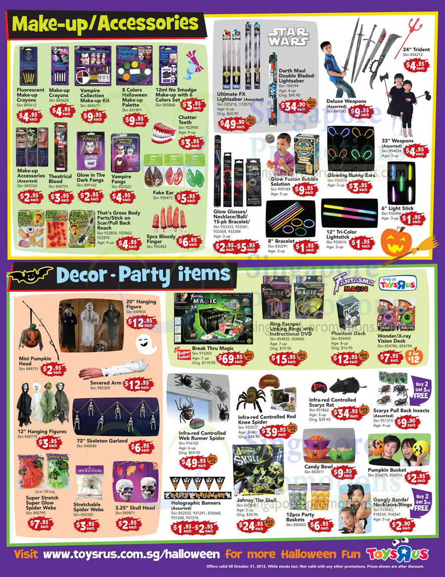 Decor Party Items, Make up, Accessories, Star Wars, Fantasma Magic