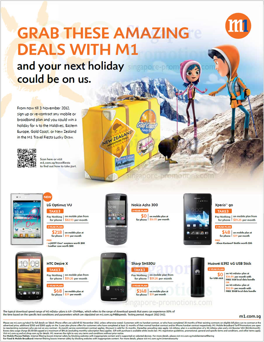 Featured image for M1 Smartphones, Tablets & Home/Mobile Broadband Offers 27 Oct - 2 Nov 2012