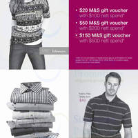 Featured image for (EXPIRED) Marks & Spencer Holiday Weekend Shopping Treats Up To $100 Free Vouchers 25 – 28 Oct 2012