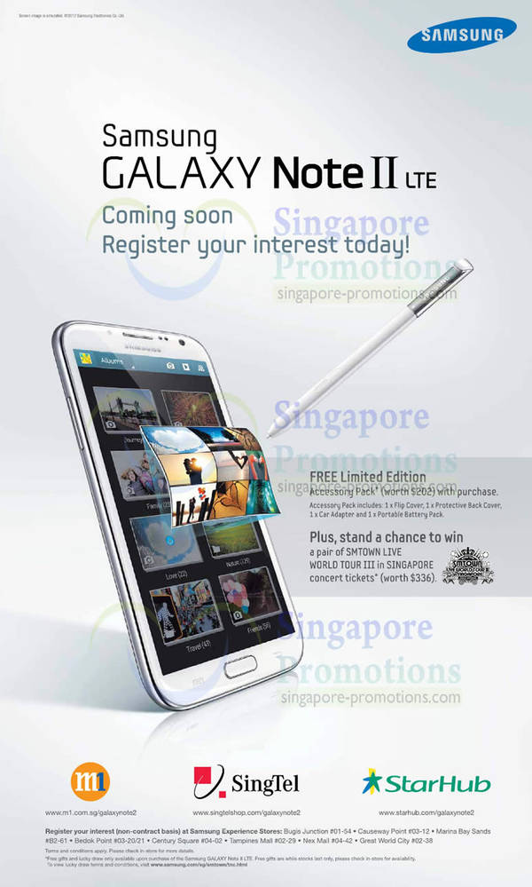 Featured image for Samsung Galaxy Note II LTE Interest Pre-Registration Links & Details 13 Oct 2013