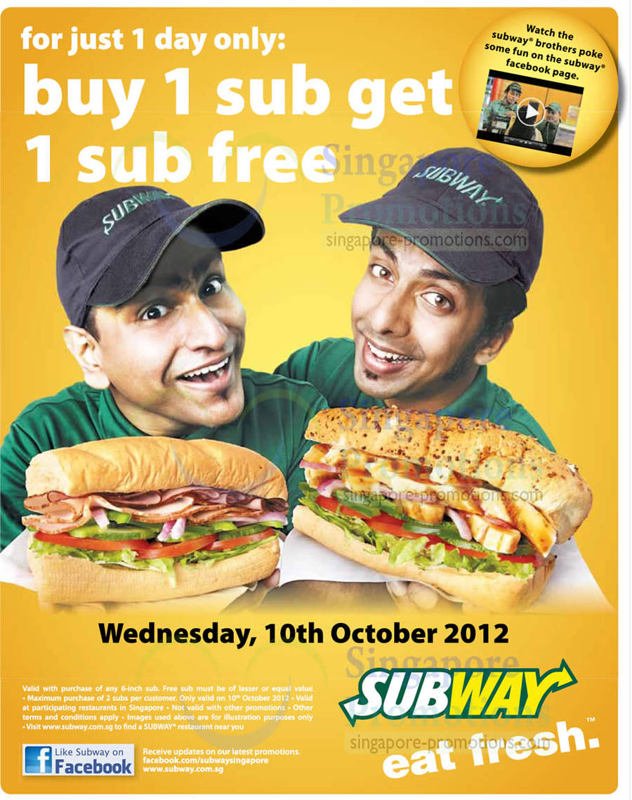 Subway 9 Oct 2012