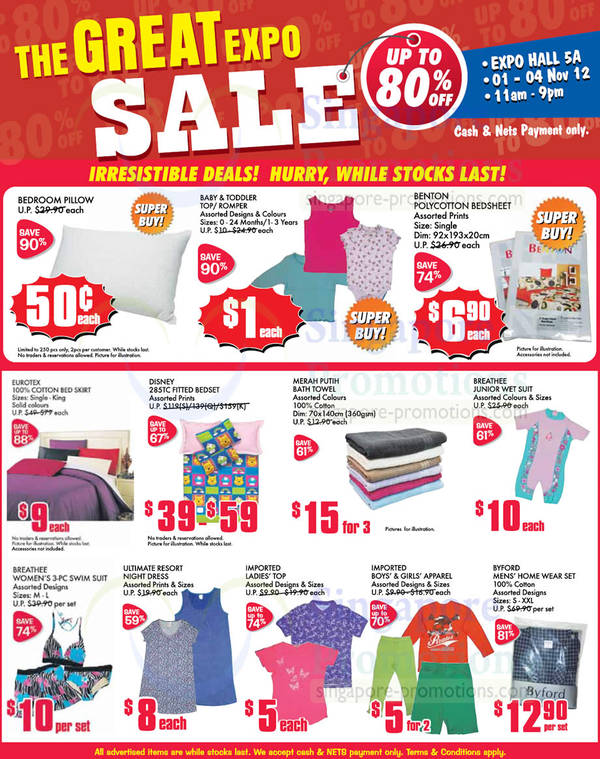 Featured image for Carrefour The Great Expo Sale Up To 80% Off @ Singapore Expo 1 – 4 Nov 2012