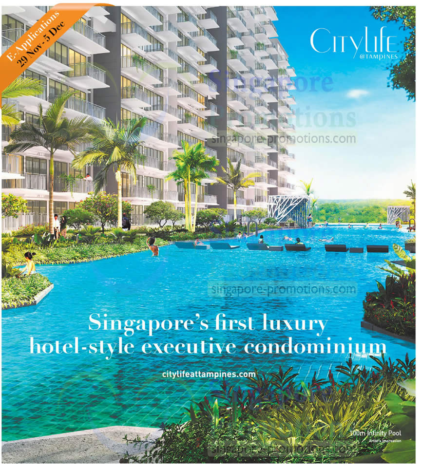 Featured image for Citylife Tampines Executive Condominium E-Applications Open 29 Nov 2012