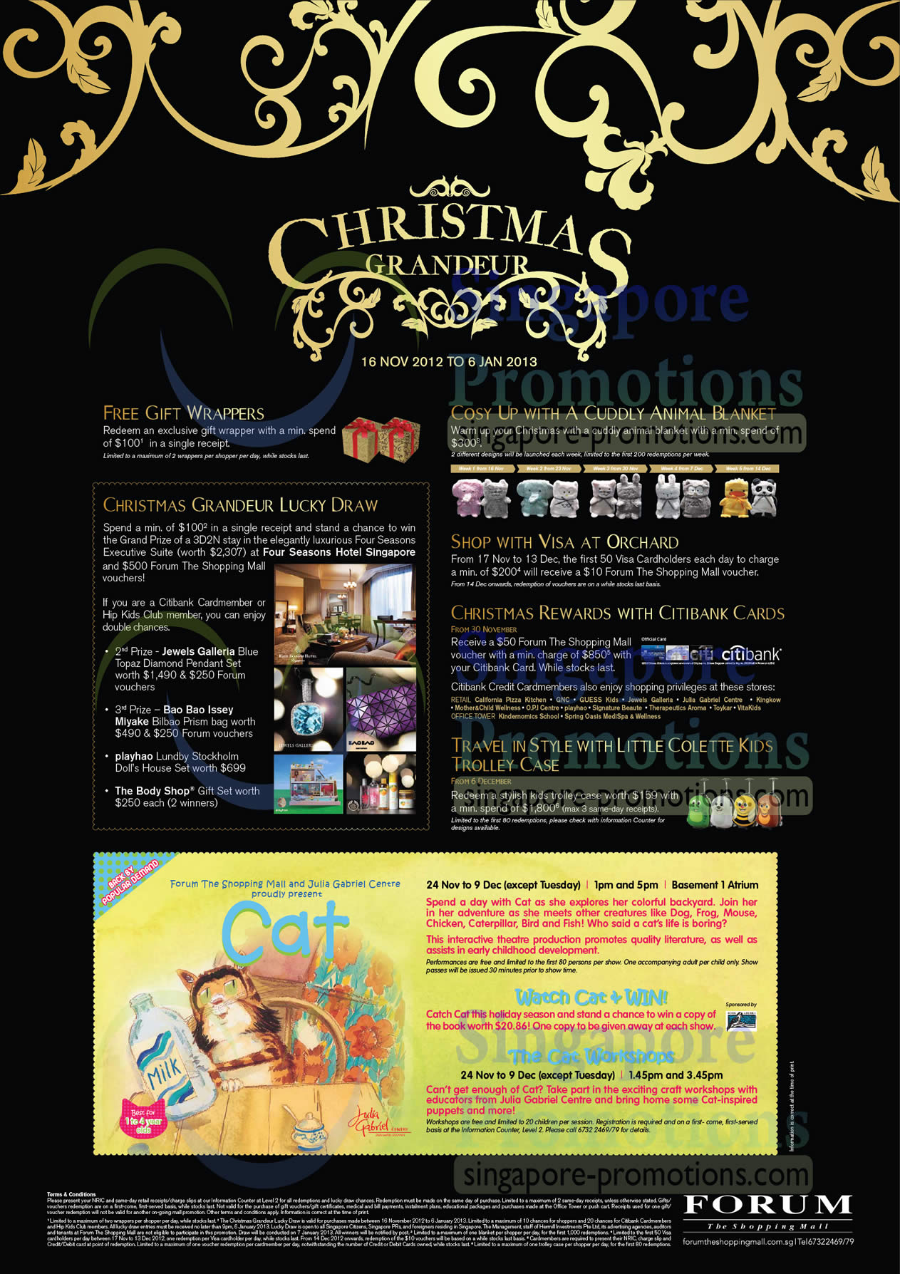 Forum The Shopping Mall Christmas Promotion Activities 16 Nov