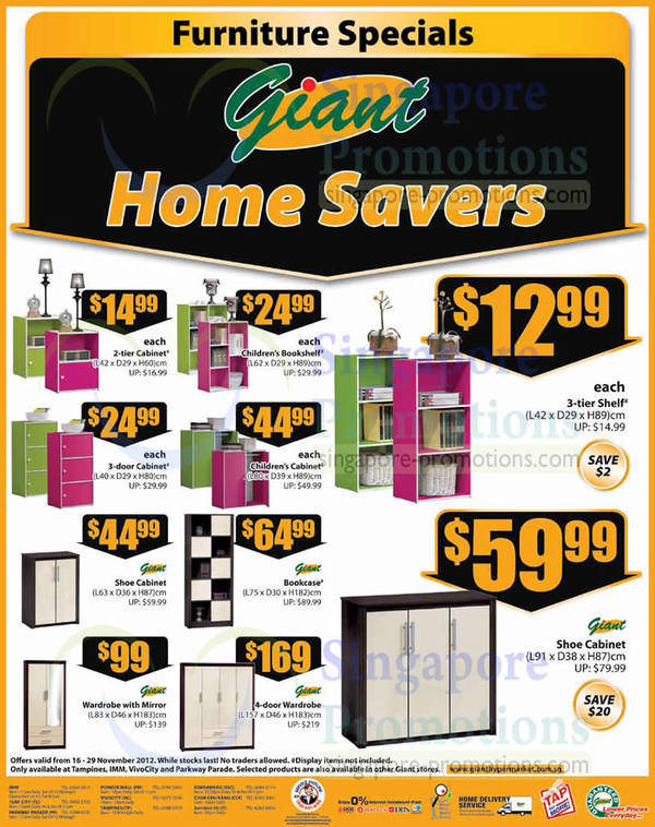 Shoe Cabinet From Giant Apr 2020 Singpromos Com