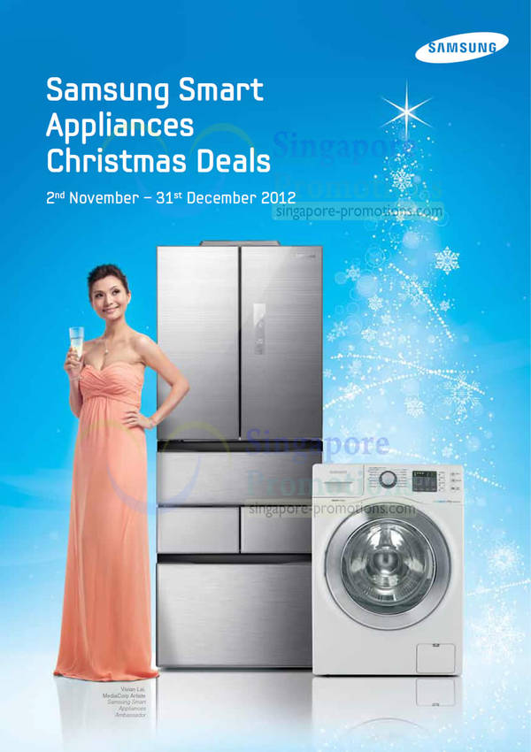 Featured image for Samsung Appliances Christmas Deals Price List 2 Nov – 31 Dec 2012