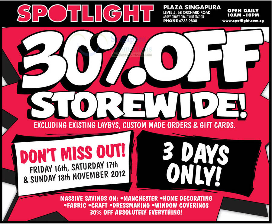 Spotlight 16 Nov 2012