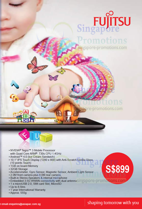 Featured image for Fujitsu Stylistic M532 Tablet Features & Price 6 Nov 2012