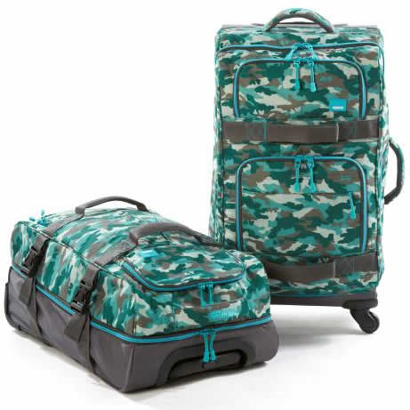 american tourister duffle bag with trolley