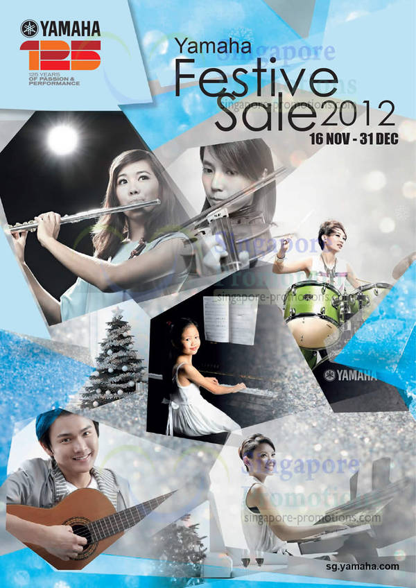 Featured image for Yamaha Festive Sale 16 Nov – 31 Dec 2012