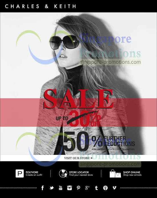 10 Jan Charles n Keith Further Reductions Up To 50 Percent Off