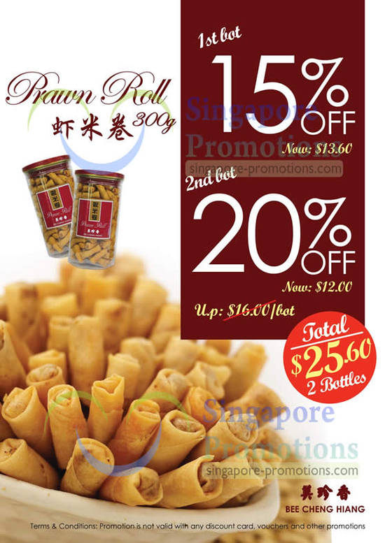 2 Jan Prawn Roll 20 Percent Off