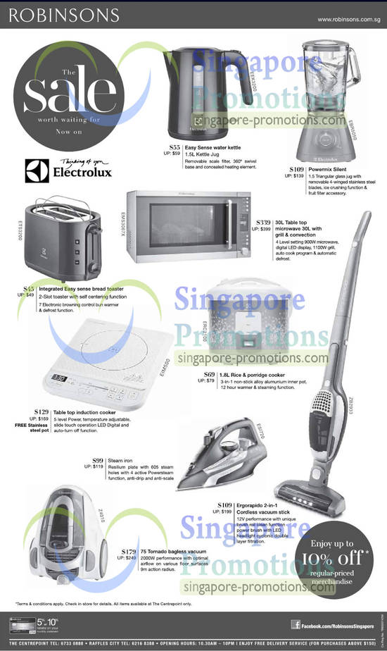 3 Jan 2013 Water Kettle, Powermix Silent, Bread Toaster, Microwave, Induction Cooker, Rice Cooker, Steam Iron, Vacuum Cleaner, Electrolux EEK3200 Water Kettle