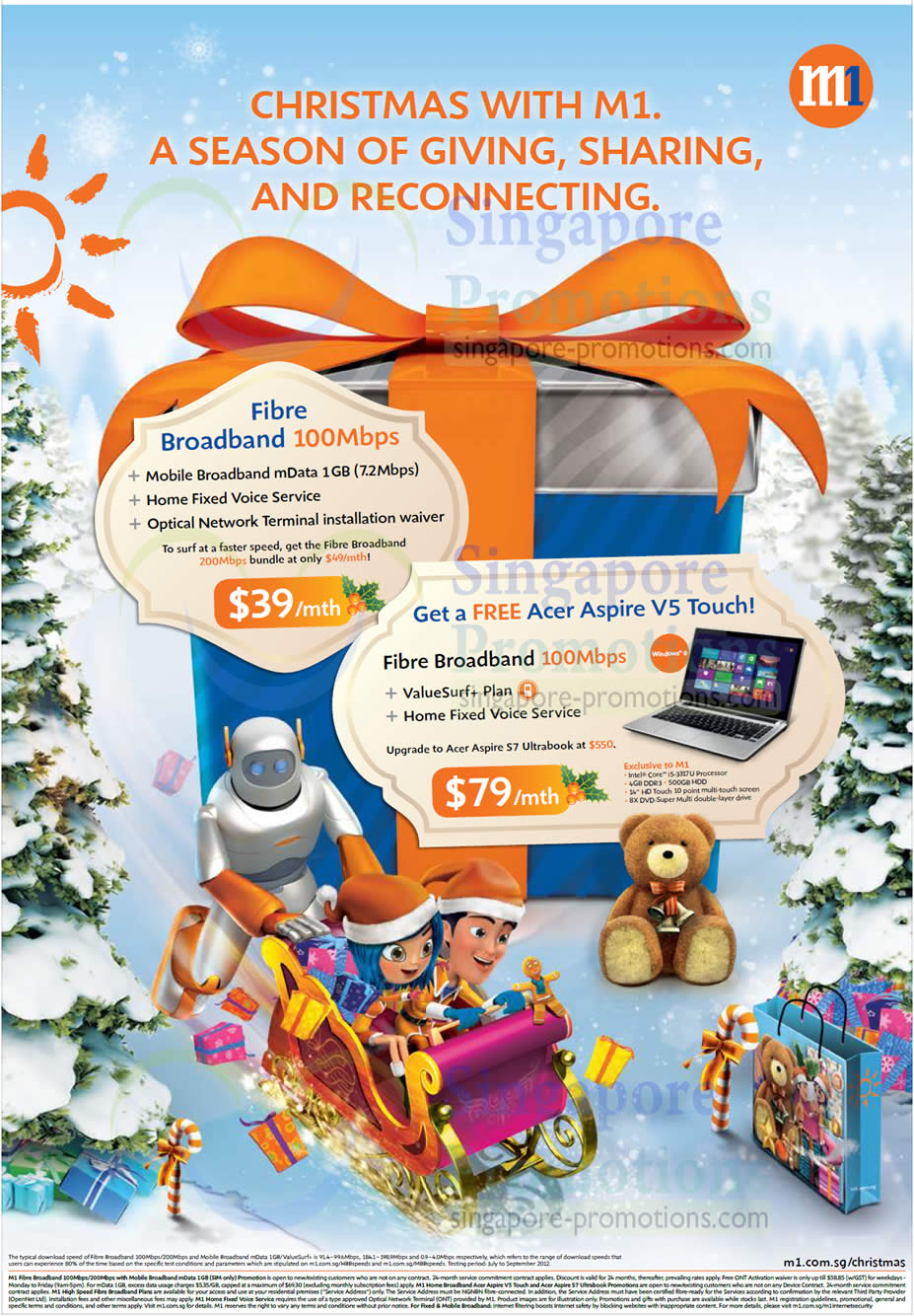 Featured image for M1 Smartphones, Tablets & Home/Mobile Broadband Offers 1 - 7 Dec 2012