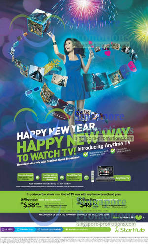 Featured image for Starhub Smartphones, Tablets, Cable TV & Mobile/Home Broadband Offers 29 Dec 2012 – 4 Jan 2013