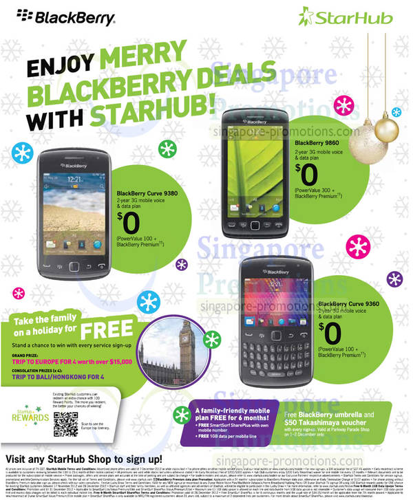 Featured image for Starhub Smartphones, Tablets, Cable TV & Mobile/Home Broadband Offers 1 – 7 Dec 2012
