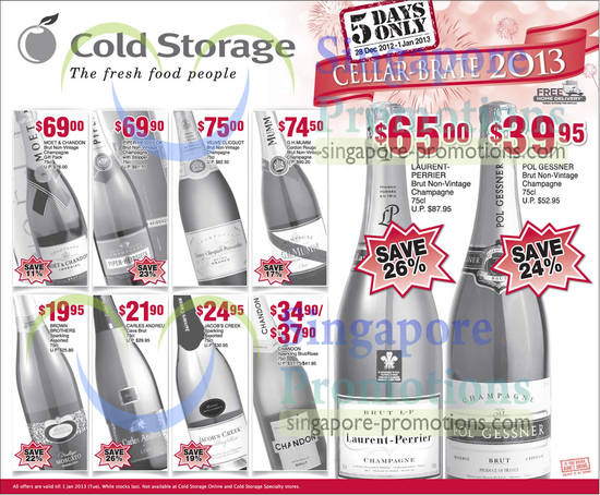 Cold Storage 28 Dec 2012