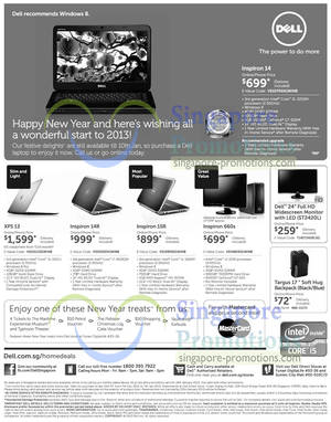 Featured image for Dell Notebooks & Accessories Promotion Offers 31 Dec 2012 – 10 Jan 2013