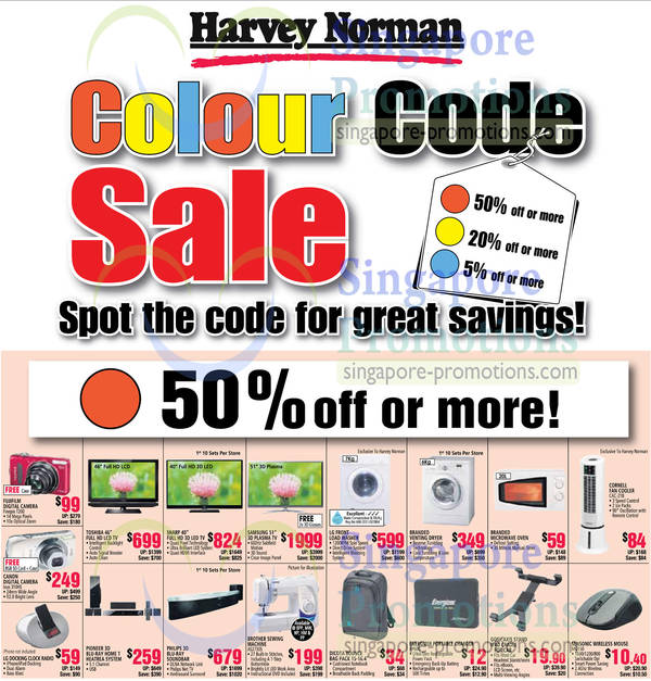 Featured image for Harvey Norman Digital Cameras, TV, Notebooks & Appliances Offers 12 – 18 Dec 2012