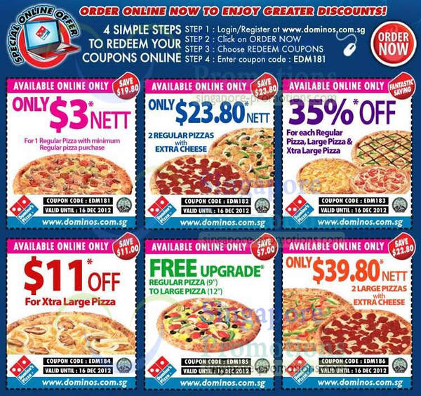 dominos coupon codes 2022