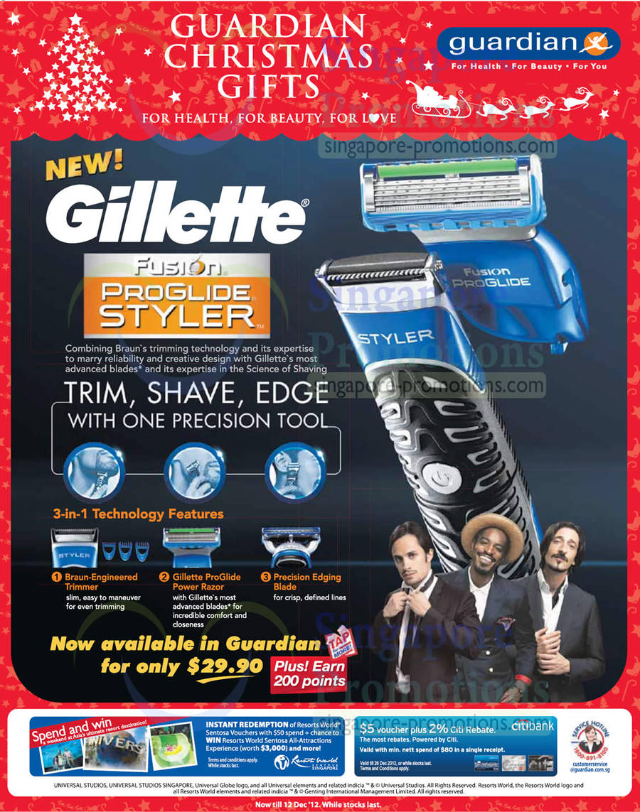 Gillette Fusion ProGlide Styler