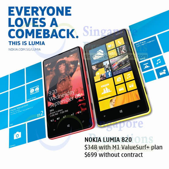 Featured image for Nokia Lumia 920 & Nokia Lumia 820 Features & Prices 8 Dec 2012