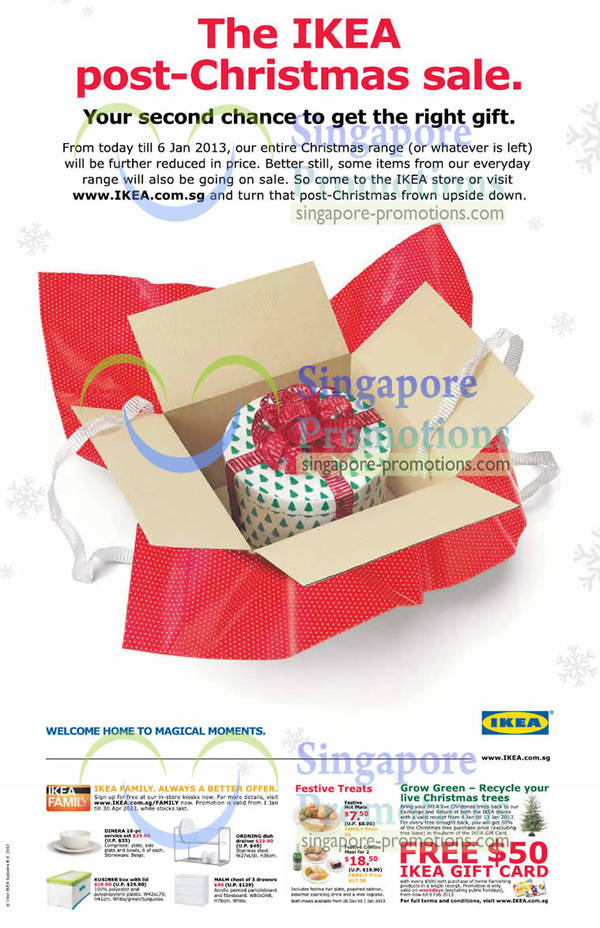 Featured image for (EXPIRED) IKEA Post Christmas Sale 25 Dec 2012 – 6 Jan 2013