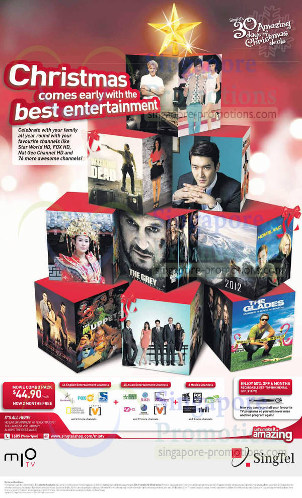 Featured image for (EXPIRED) Singtel Smartphones, Tablets, Home/Mobile Broadband & Mio TV Offers 1 – 7 Dec 2012