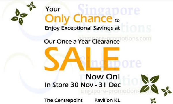 Featured image for Mothers en Vogue Year End Clearance Sale @ Centrepoint 30 Nov – 31 Dec 2012