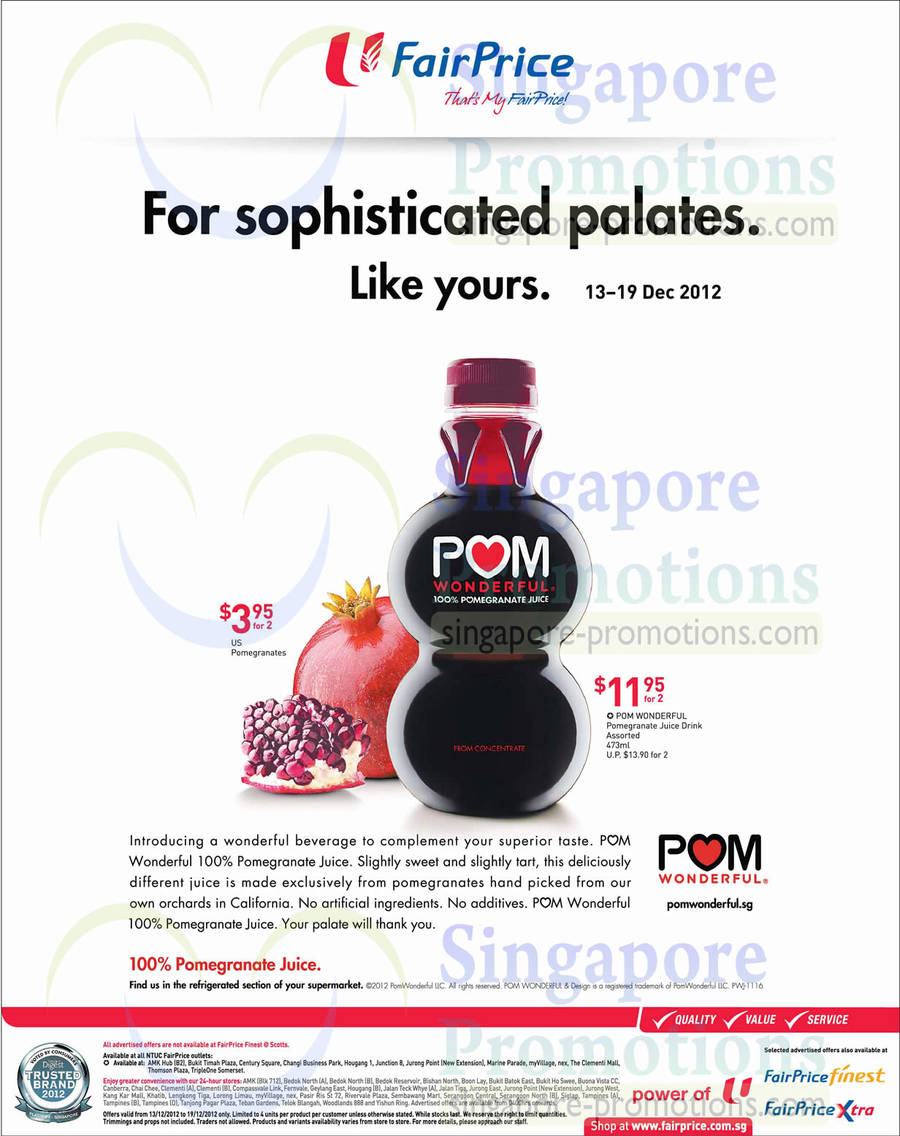 POM Pomegranate Juice Drink