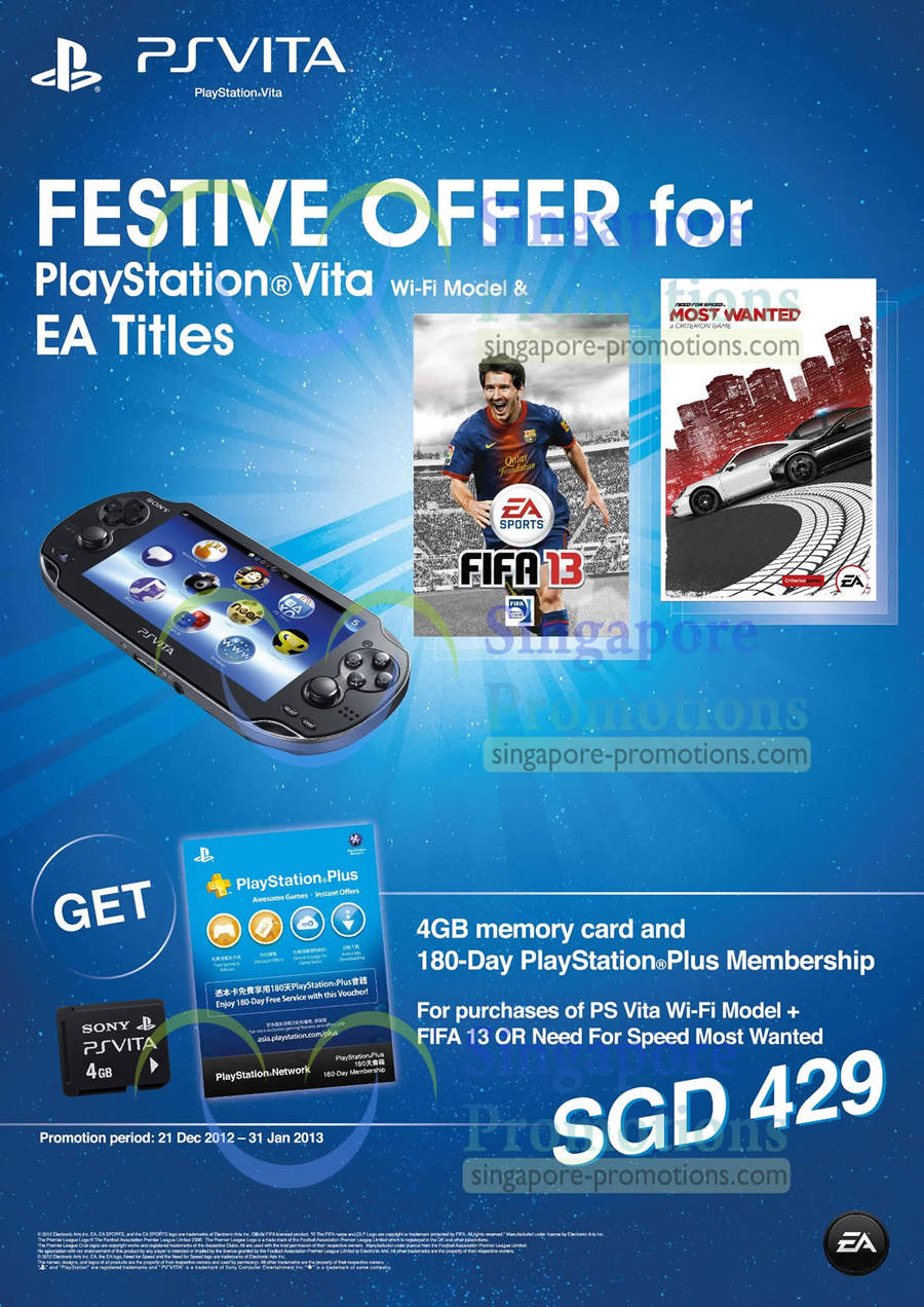 PlayStation Vita Festive Offers Details