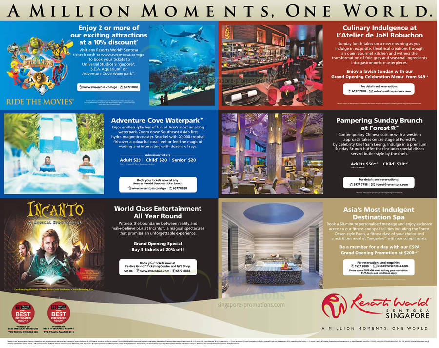 Resorts World Sentosa 7 Dec 2012