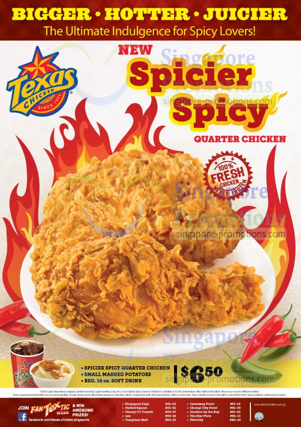 Featured image for Texas Chicken New Spicer Spicy Quarter Chicken 8 Dec 2012