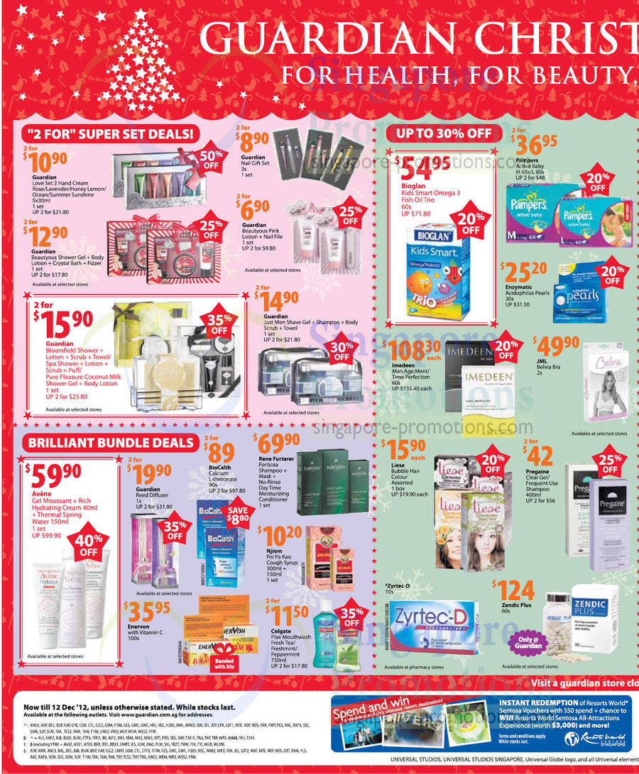 Weekly Deals, Up To 30 Percent Off, Avene Gel Moussant, BioCalth Calcium L-threonate, Rene Furterer, Enervon, Pampers Active Baby Diapers