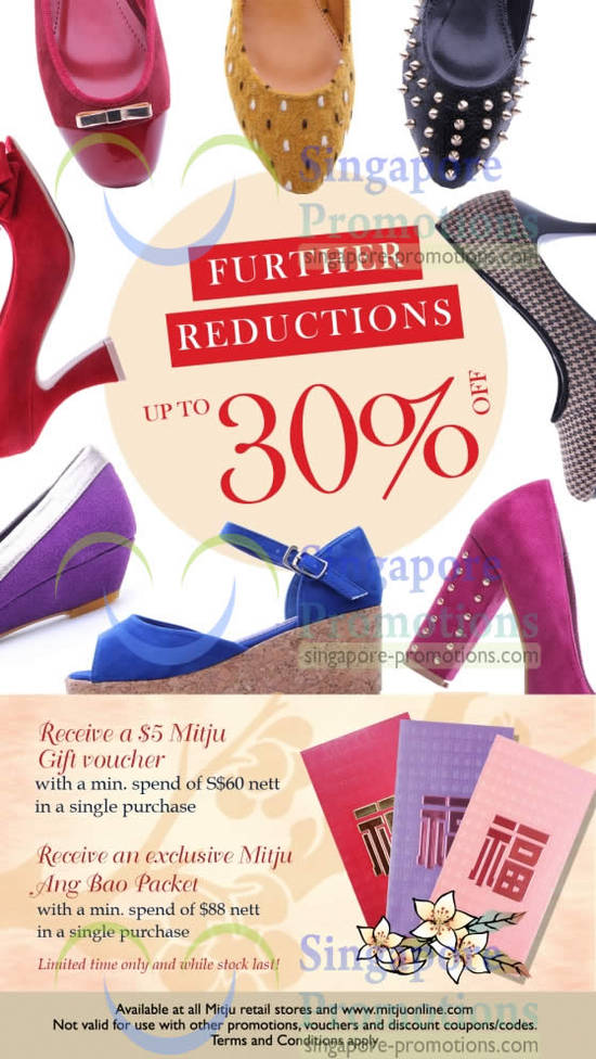 18 Jan Further Reductions, Free Mitju Vouchers, Ang Bao Packet