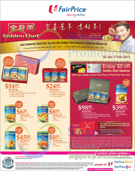 25 Jan Golden Chef Abalone Gift Sets