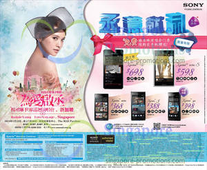 Featured image for 6range Sony Smartphones No Contract Price List Offers 9 Jan 2013