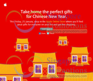 Featured image for (EXPIRED) Apple Singapore Store ONE DAY Promotion Shopping Event 25 Jan 2013