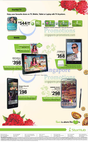 Featured image for (EXPIRED) Starhub Smartphones, Tablets, Cable TV & Mobile/Home Broadband Offers 12 – 18 Jan 2013