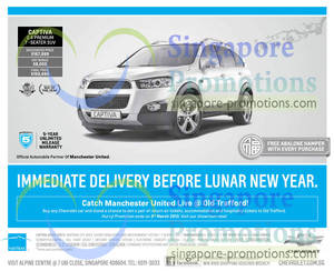 Featured image for Chevrolet Captiva 7 Seater SUV Features & Price 26 Jan 2013