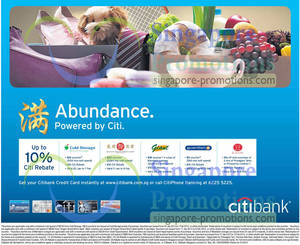 Featured image for (EXPIRED) Citibank Up To 10% Citi Rebates @ Cold Storage, Giant, Guardian & More 23 Jan – 13 Feb 2013