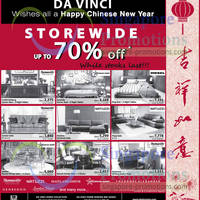 Featured image for (EXPIRED) Da Vinci CNY Sale Storewide Up To 70% Off 19 Jan 2013