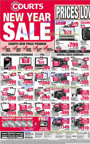 Featured image for Courts New Year Sale 19 – 20 Jan 2013