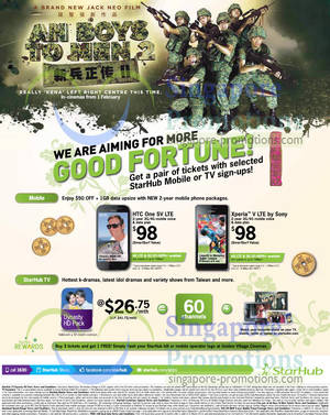 Featured image for (EXPIRED) Starhub Smartphones, Tablets, Cable TV & Mobile/Home Broadband Offers 19 – 25 Jan 2013