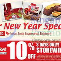Featured image for (EXPIRED) Isetan Supermarket 10% Off Storewide Promo @ Isetan Scotts 30 Jan – 1 Feb 2013