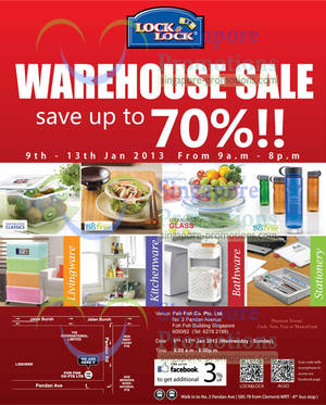 Featured image for (EXPIRED) Lock & Lock Warehouse Sale @ Foh Foh Building 9 – 13 Jan 2013