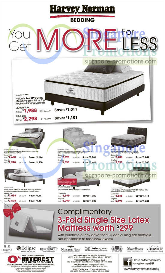 Mattresses Natures Resst Cydonia, Douglas-Fir, King Koil Spine Support Elegance, Eclipse Constantine