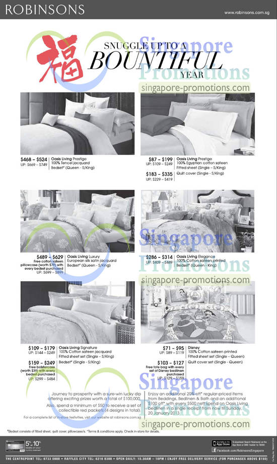 Mattresses Oasis Living Prestige, Luxury, Elegance Bedsets, Signature Fitted Sheets, Quilt Covers, Disney Fitted Sheet Set