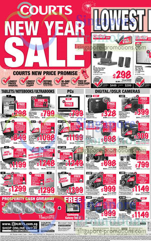 Featured image for Courts New Year Sale 26 – 27 Jan 2013